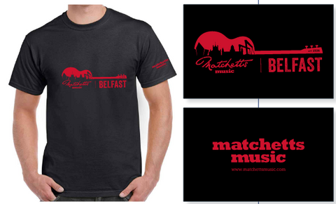 Matchetts Belfast T-Shirt Black