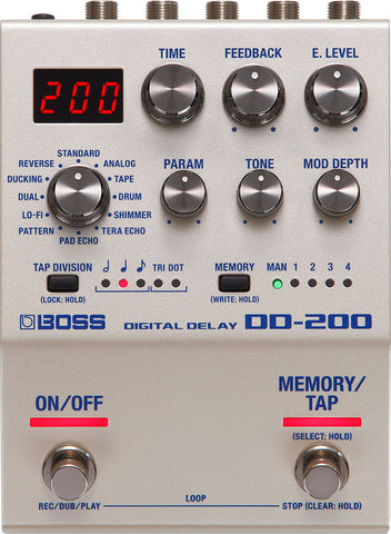 Boss DD-200 Delay Pedal