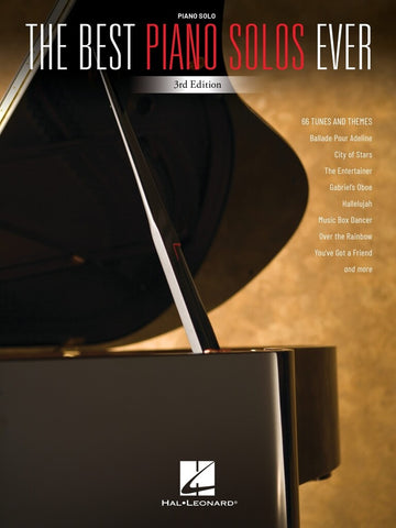 THE BEST PIANO SOLOS EVER 3RD EDITION