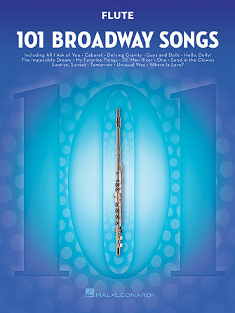 101 Broadway Songs Flute