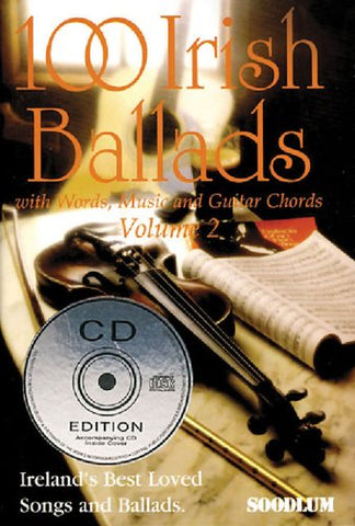 100 Irish Ballads Vol 2 Bk/Cd