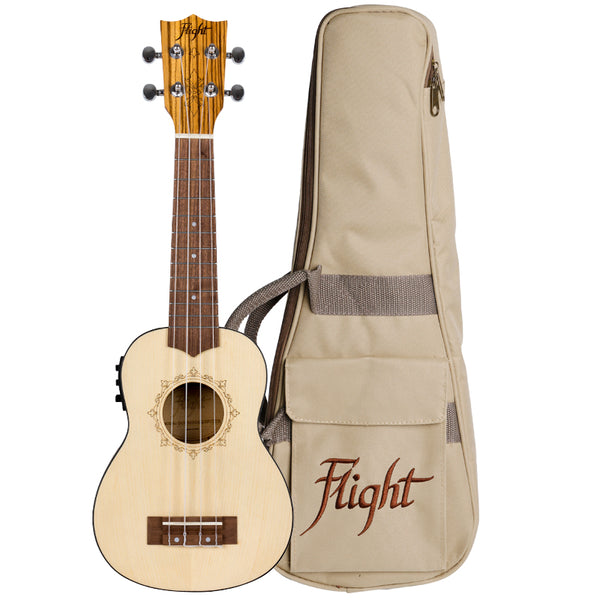 Flight DUS320CEQ Soprano Ukulele