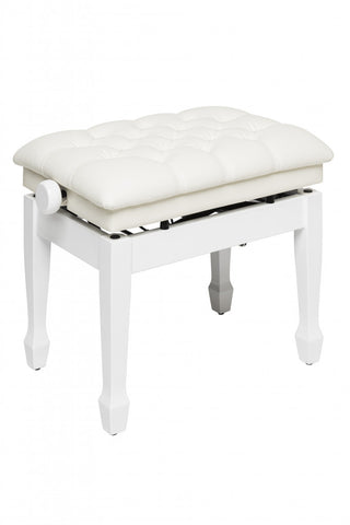 Stagg Concert Style White Bench