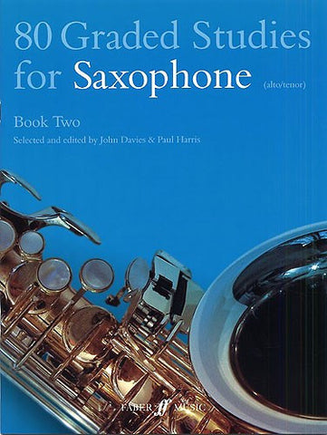 80 Graded Studies For Saxophone Book Two