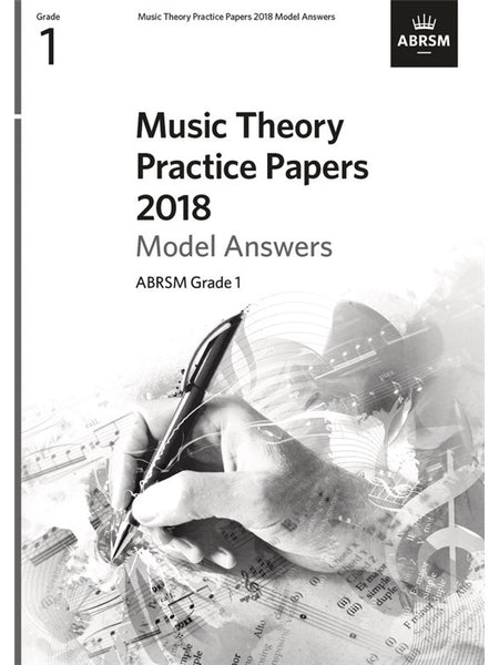 ABRSM Music Theory Practice Papers 2018 Grade 1 Answers