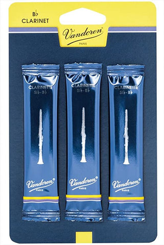 Vandoren Traditional Clarinet 1.5 3 Pack