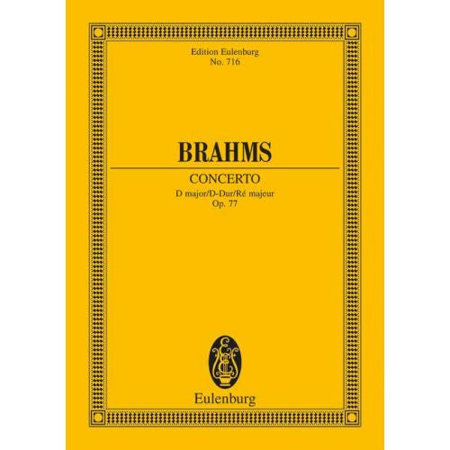 Brahms Violin Concerto in D major Op.77