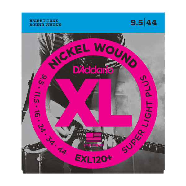 D'Addario Electric XL Super Lite Plus 9.5-44