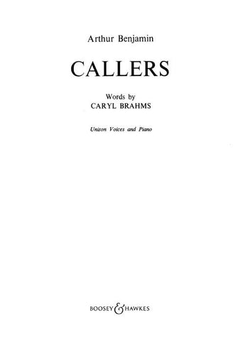 Callers by Arthur Benjamin Unison