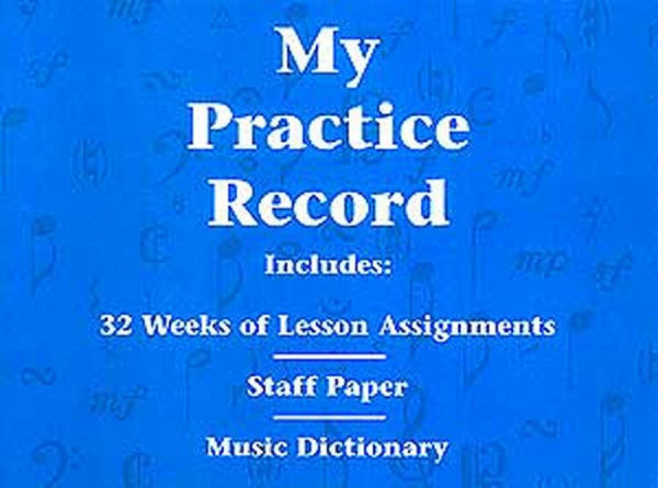 Hal Leonard Student Piano Library: My Practice Record