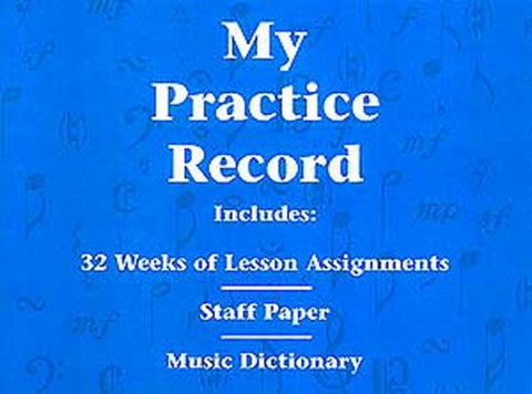 Hal Leonard Student Piano Library: My Practice Record
