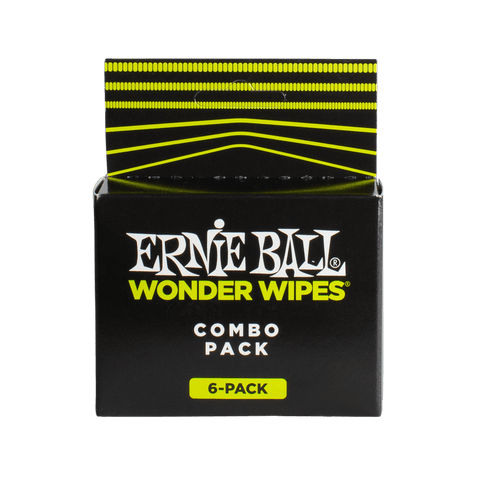 Ernie Ball Wonder Wipes Combo 6 Pack