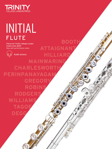 Flute Exam Pieces Initial from 2023 Score & Part