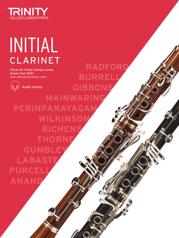 Clarinet Exam Pieces Initial from 2023 Score & Part