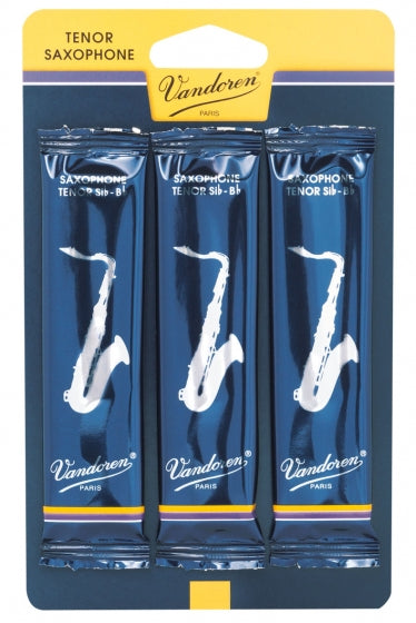 Vandoren Tenor Sax Reeds Strength 1.5 (3 Pack)
