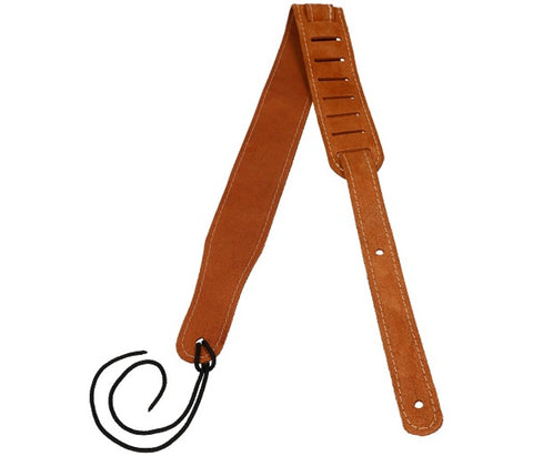 S43 SUEDE UKULELE STRAP CAMEL