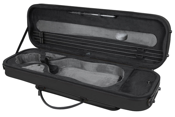 Pedi 16100 Night Stripe Series Violin case for full (4/4) size (Black)