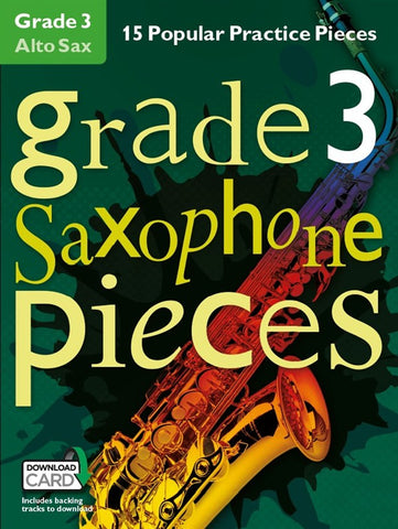 Grade 3 Alto Saxophone Pieces Book & Audio Download