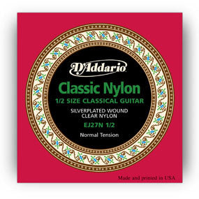 D'addario EJ27N 1/2 Student Nylon Strings