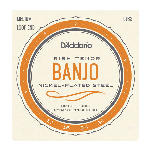 D'Addario J63I Irish Banjo/ Tenor Banjo Strings