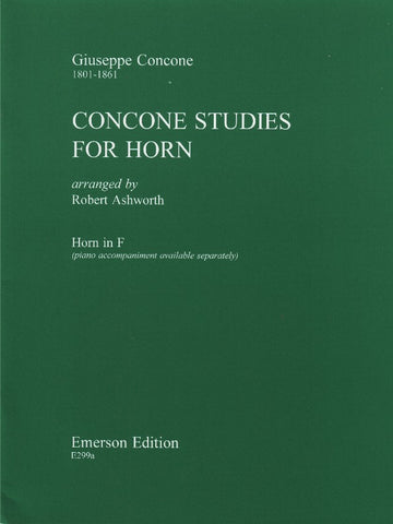Concone: Studies For Horn In F