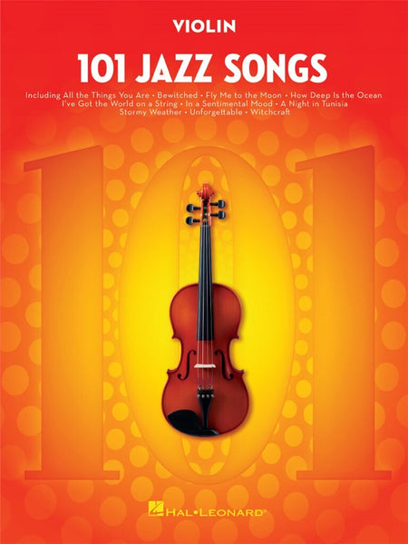 101 JAZZ SONGS FOR VIOLIN