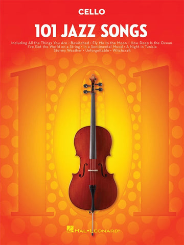 101 JAZZ SONGS FOR CELLO