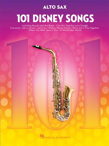 101 DISNEY SONGS ALTO SAXOPHONE