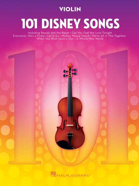 101 DISNEY SONGS VIOLIN