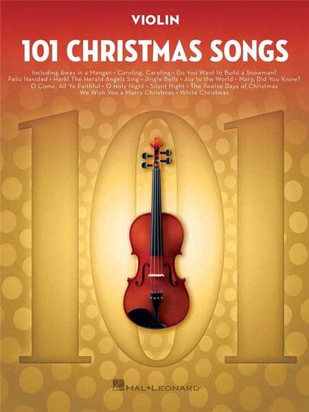 101 CHRISTMAS SONGS VIOLIN