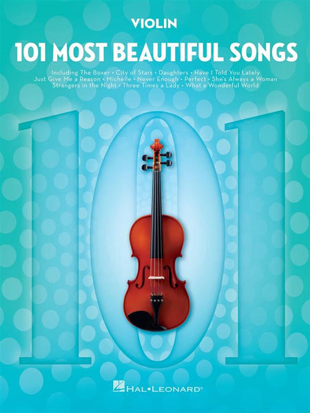 101 MOST BEAUTIFUL SONGS VIOLIN