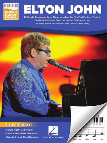ELTON JOHN SUPER EASY SONGBOOK