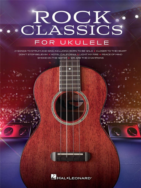 ROCK CLASSICS FOR UKULELE