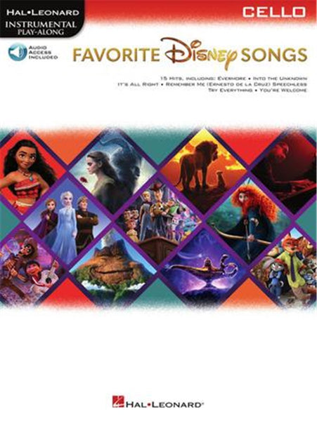 FAVORITE DISNEY SONGS CELLO