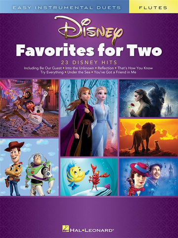 DISNEY FAVORITES FOR TWO FLUTE