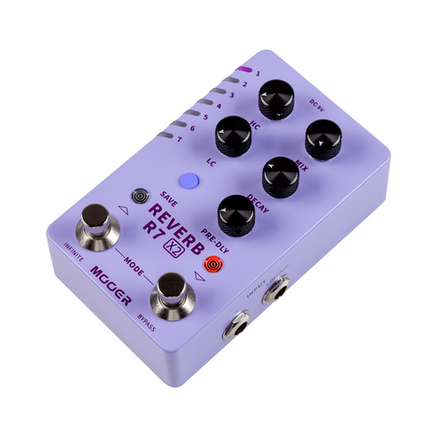 Mooer R7 X2 Reverb Pedal