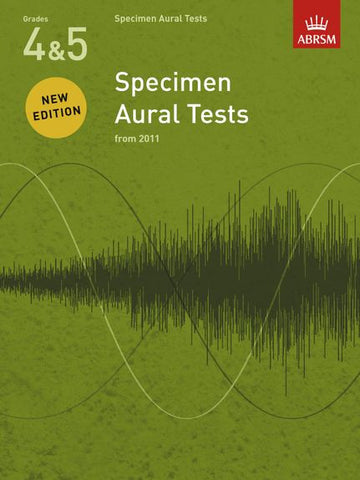 ABRSM Specimen Aural Tests Grades 4-5