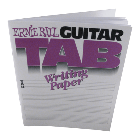 Ernie Ball Guitar Tab Paper