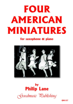 Four American Miniatures for saxophone OR clarinet & piano