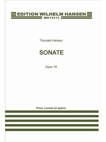 Hansen Sonata For Trumpet/Cornet And Piano Op.18