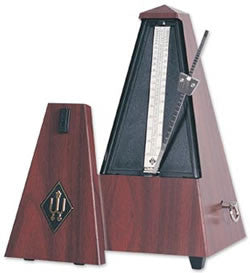 Wittner Traditional Metronome Mahogany With Bell
