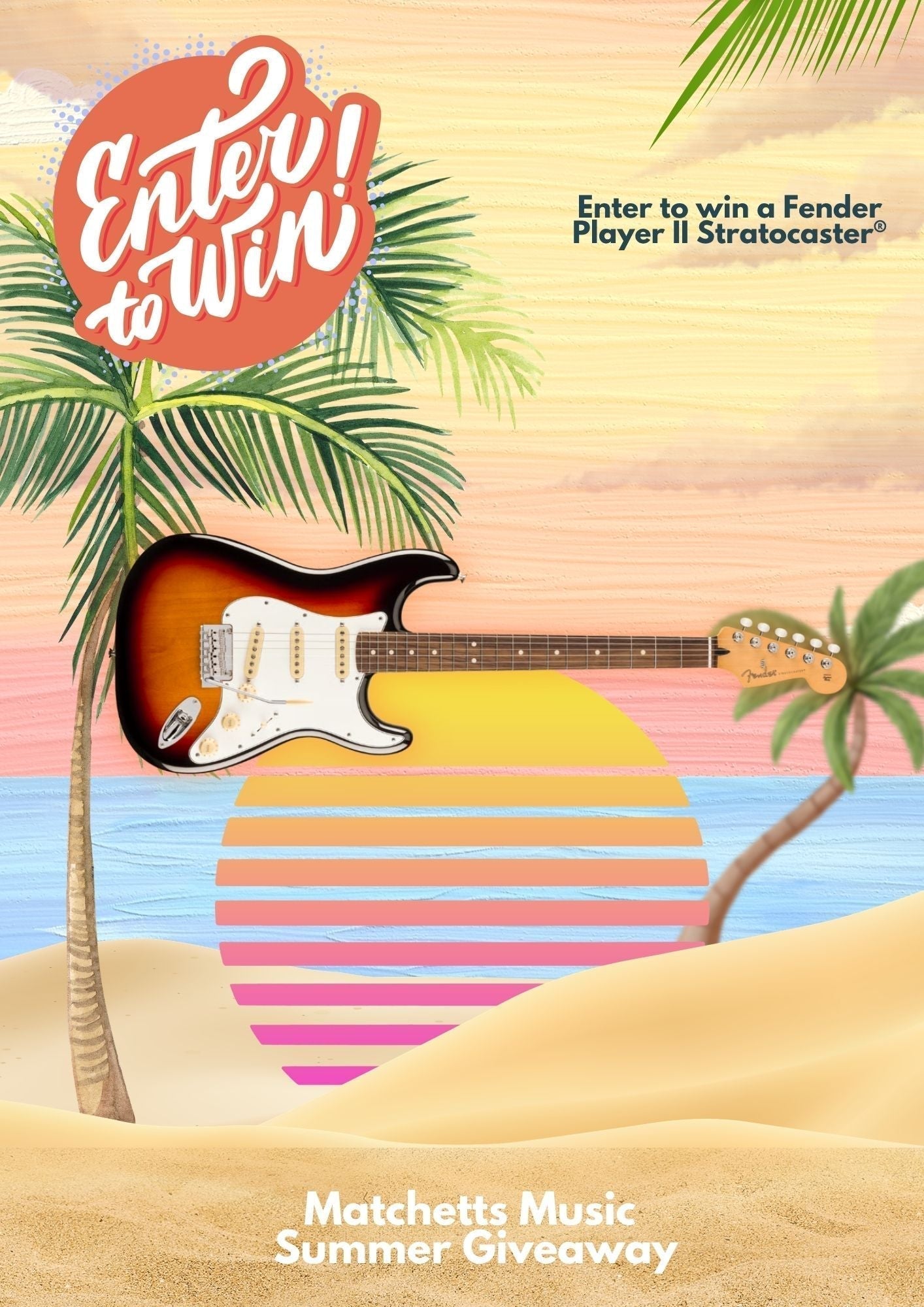 Summer Giveaway - Fender Player II Stratocaster Terms & Conditions