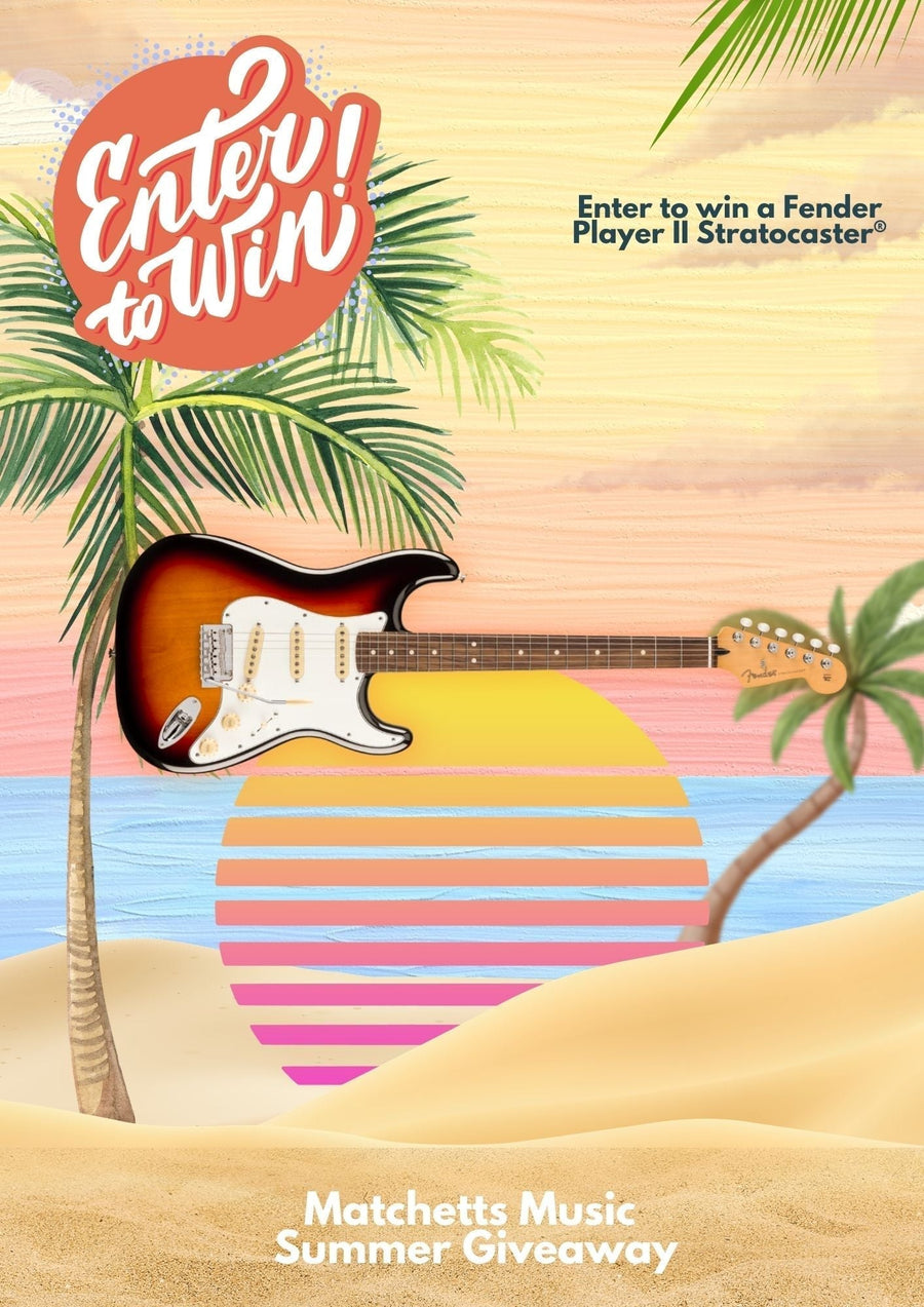 Summer Giveaway - Fender Player II Stratocaster Terms & Conditions