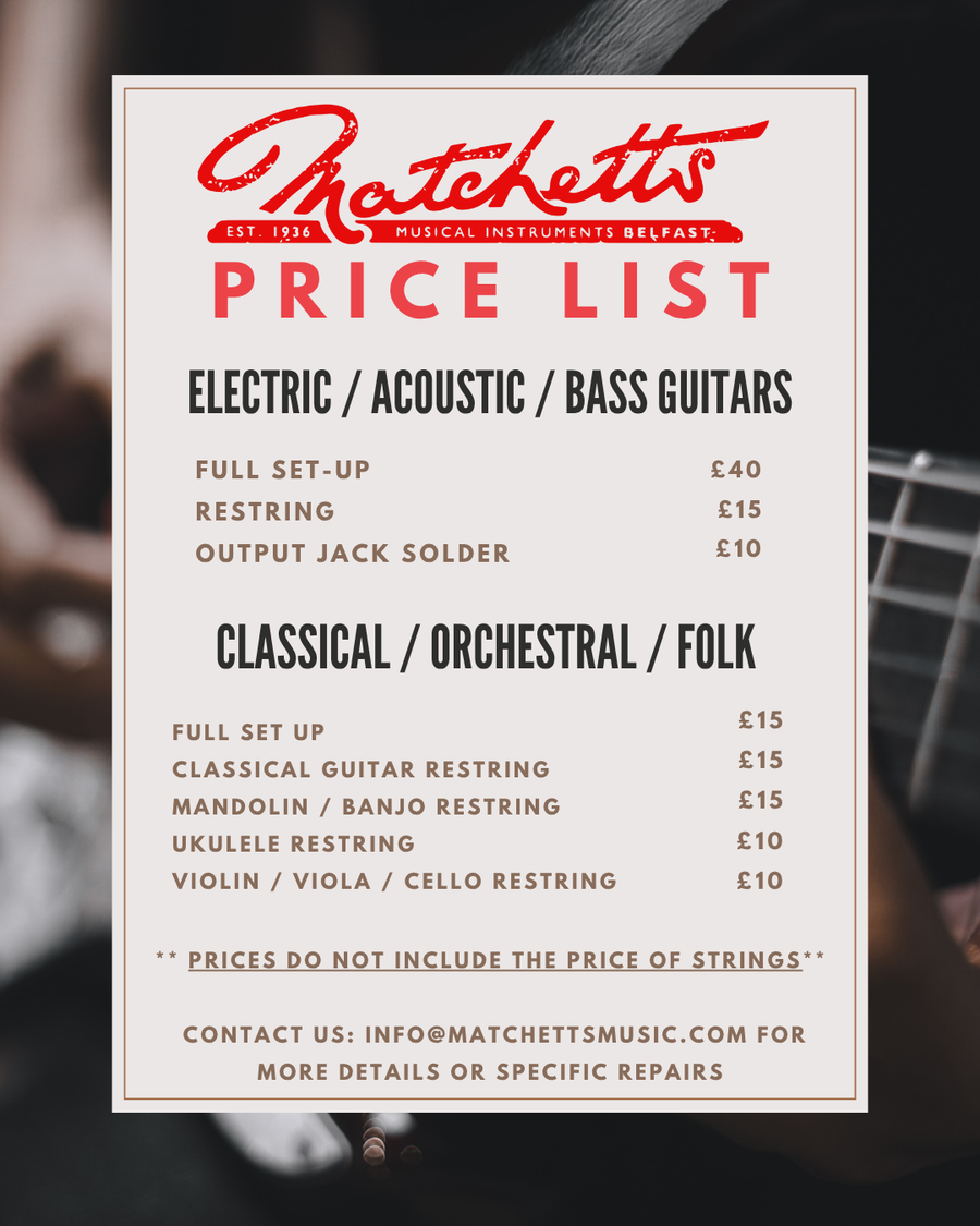 Repair / Re-Stringing Services