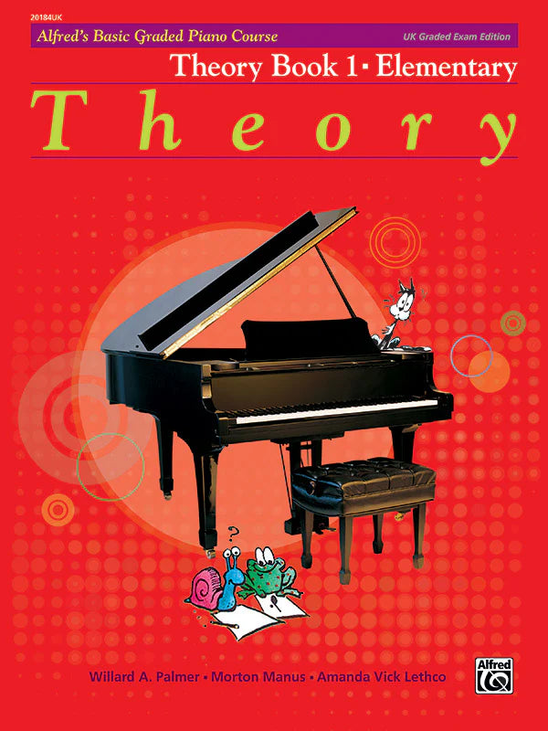 Alfred's Basic Graded Piano Course, Theory Book 1: Piano Book