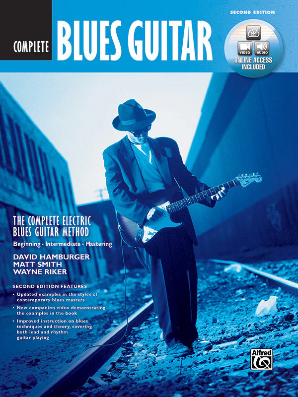The Complete Blues Guitar Method: Complete Edition (Second Edition): Guitar Book & Online Video/Audio