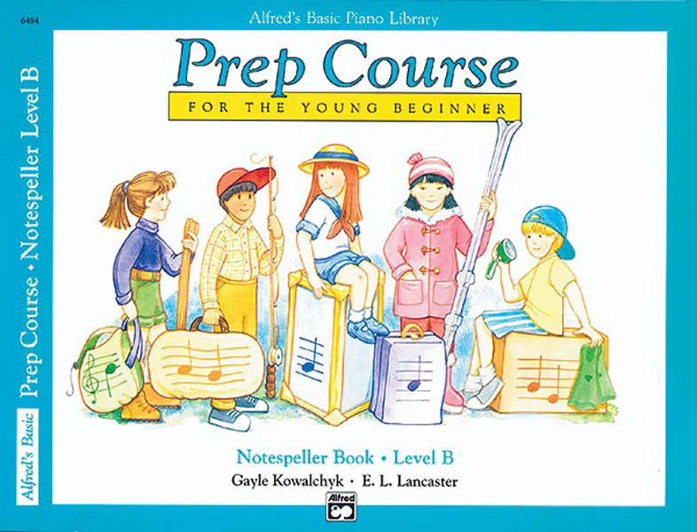 Alfred's Basic Piano Prep Course: Notespeller Book B: Piano Book