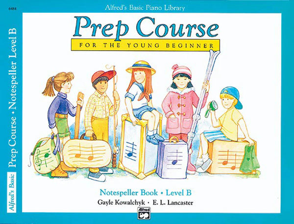 Alfred's Basic Piano Prep Course: Notespeller Book B: Piano Book