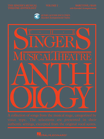 Singer's Musical Theatre Anthology – Volume 1 Baritone/Bass Book