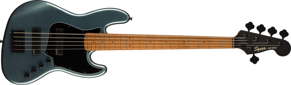 Squier Contemporary Active Jazz HH V Bass Gunmetal Metallic